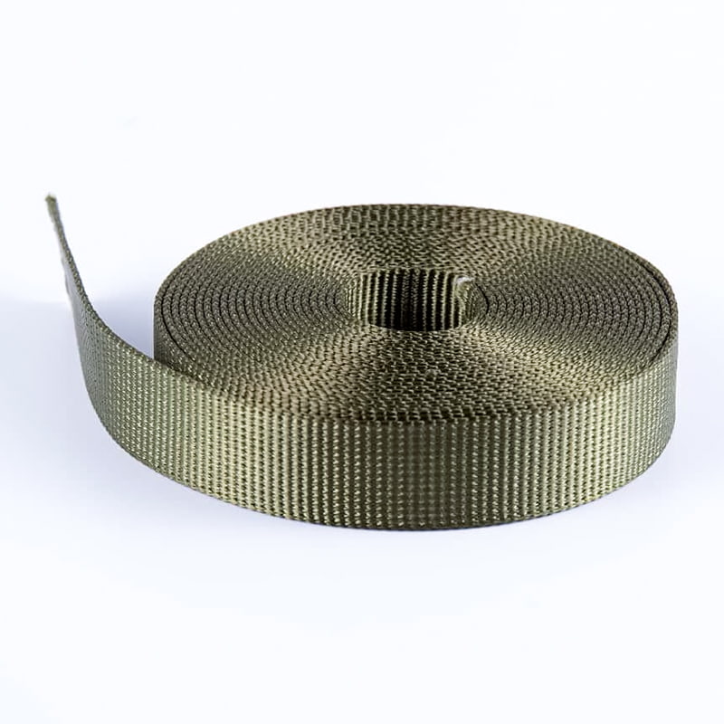 Elastyczna taśma poliestrowa o długości 2,5 cm do obroży dla psów